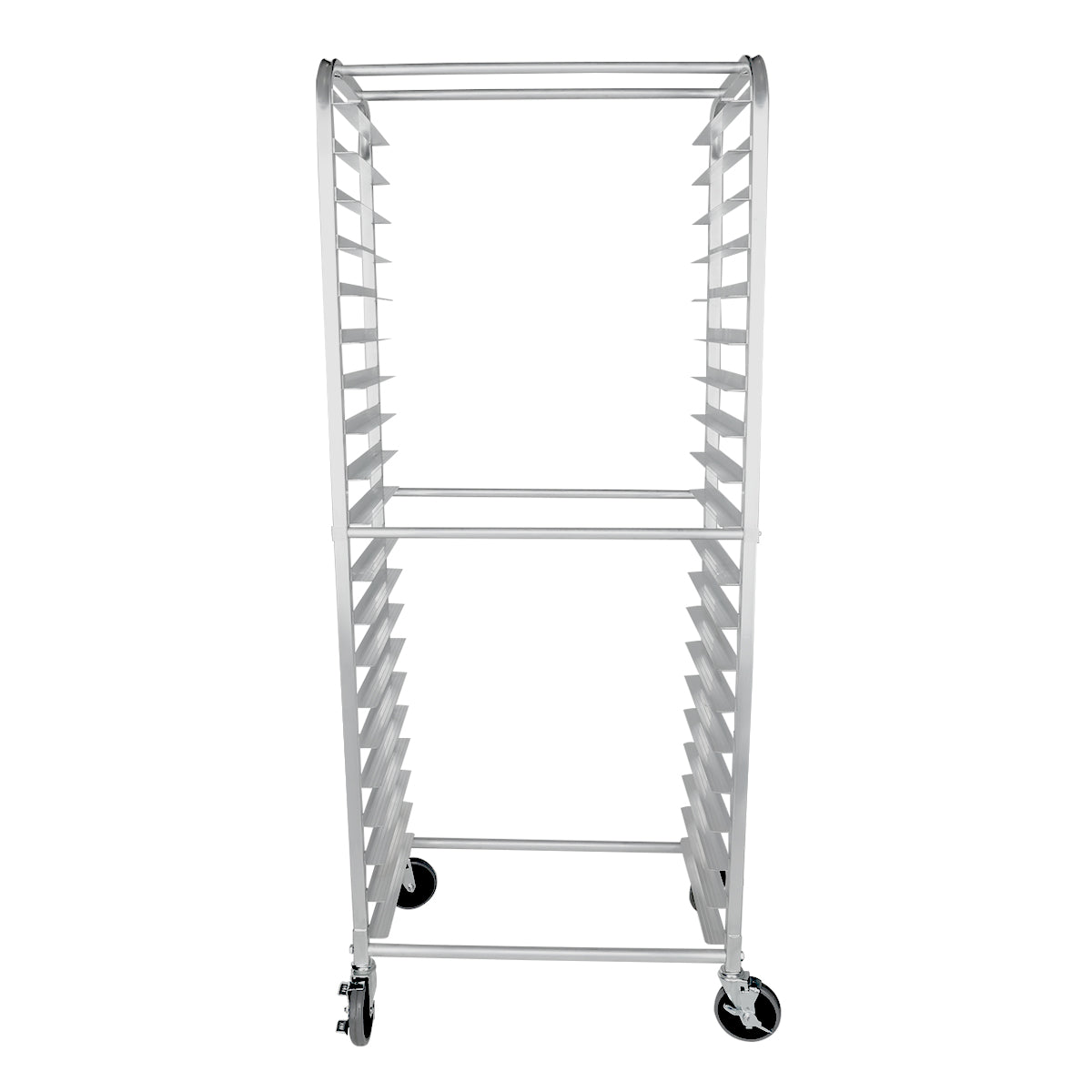 20 Pan Side Load Aluminum Commercial Undercounter Bun / Sheet Pan Rack, NSF Pan Rack, Bun Empura