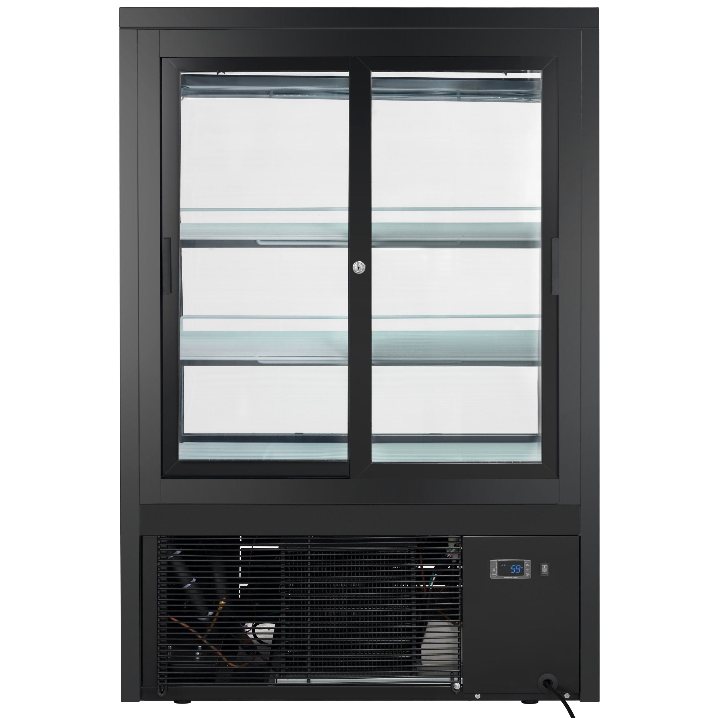 36" Curved Glass Refrigerated Deli Display Case