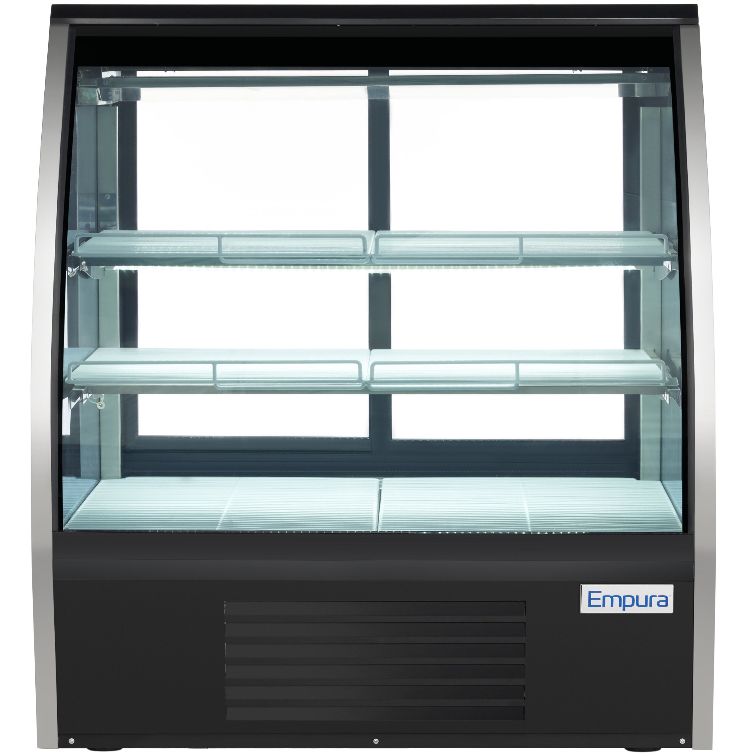 48" Curved Glass Refrigerated Deli Display Case