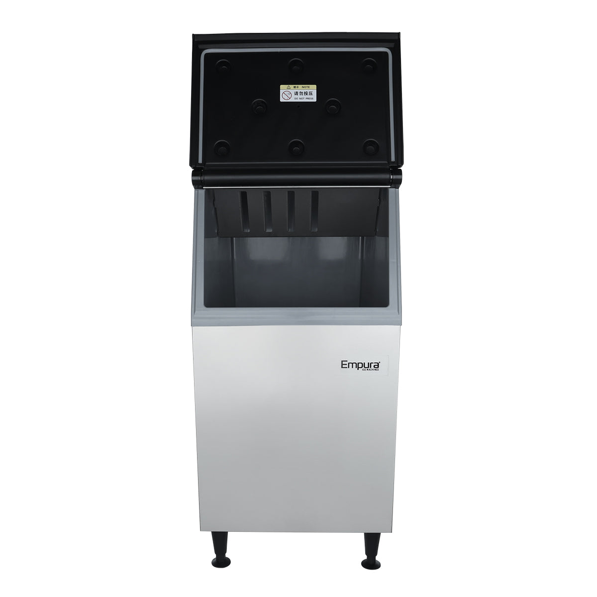 23" Commercial Stainless Steel Ice Storage Bin - 308 lb. Capacity Ice Bin for Ice Machines Empura