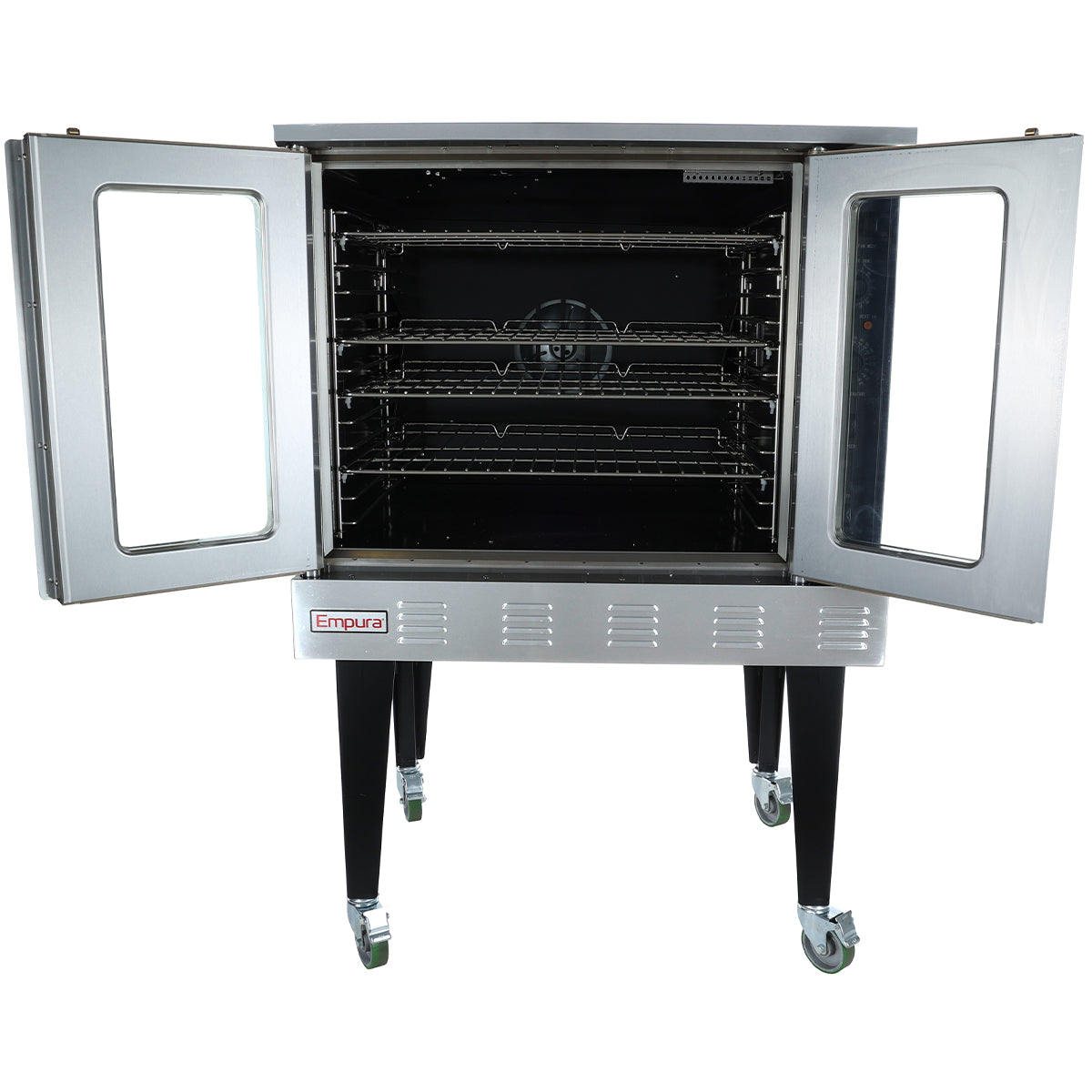 Single Deck Standard Depth Full Size Liquid Propane Convection Oven Freestanding - 54,000 BTU Convection Oven, Gas Empura