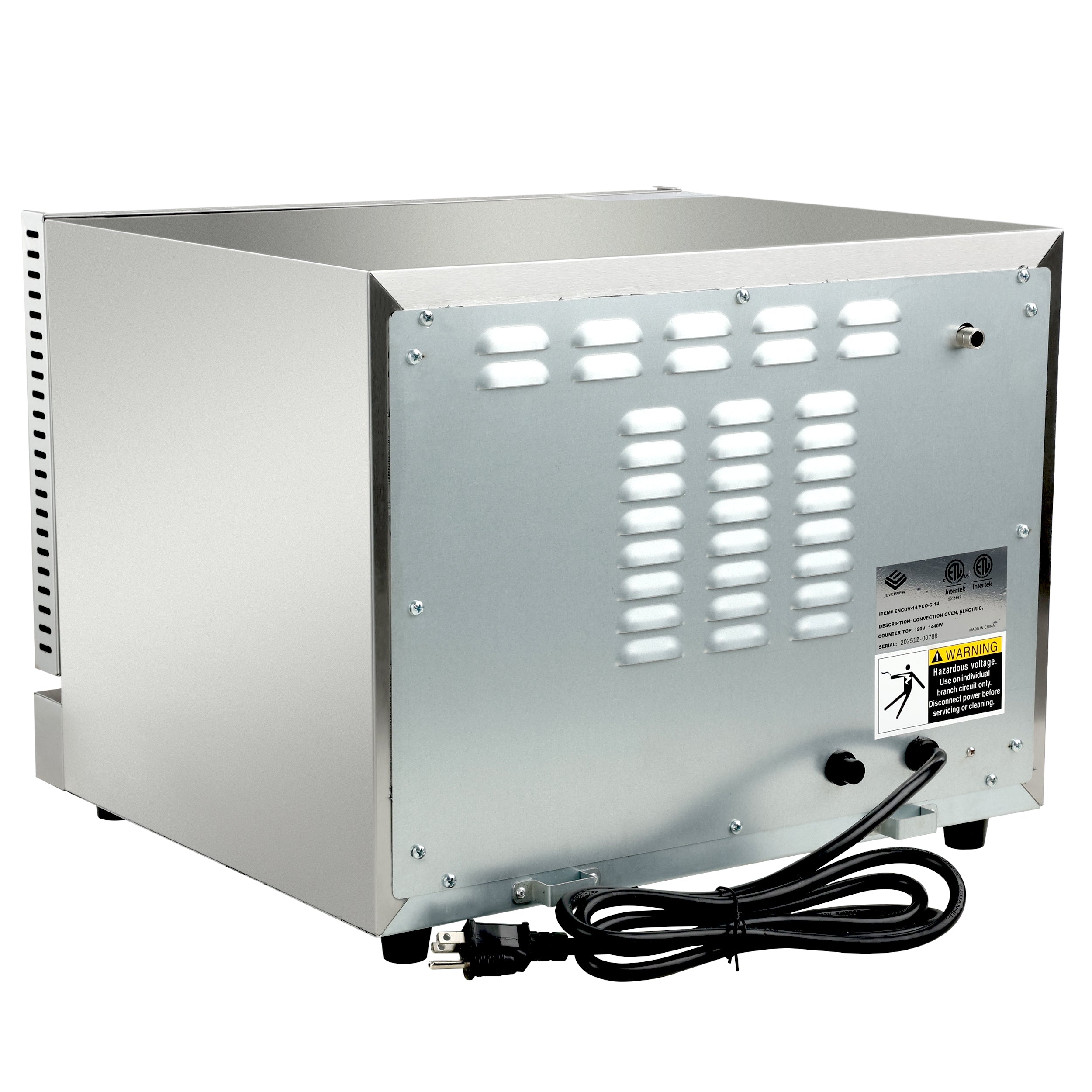 19" Commercial Countertop Convection Oven - 120V, 1440W