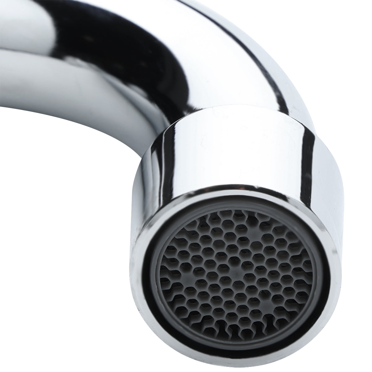 Deck-Mounted Commercial Faucet with 4" Centers and 8" Swing Spout, NSF Faucet, Deck Mount Empura