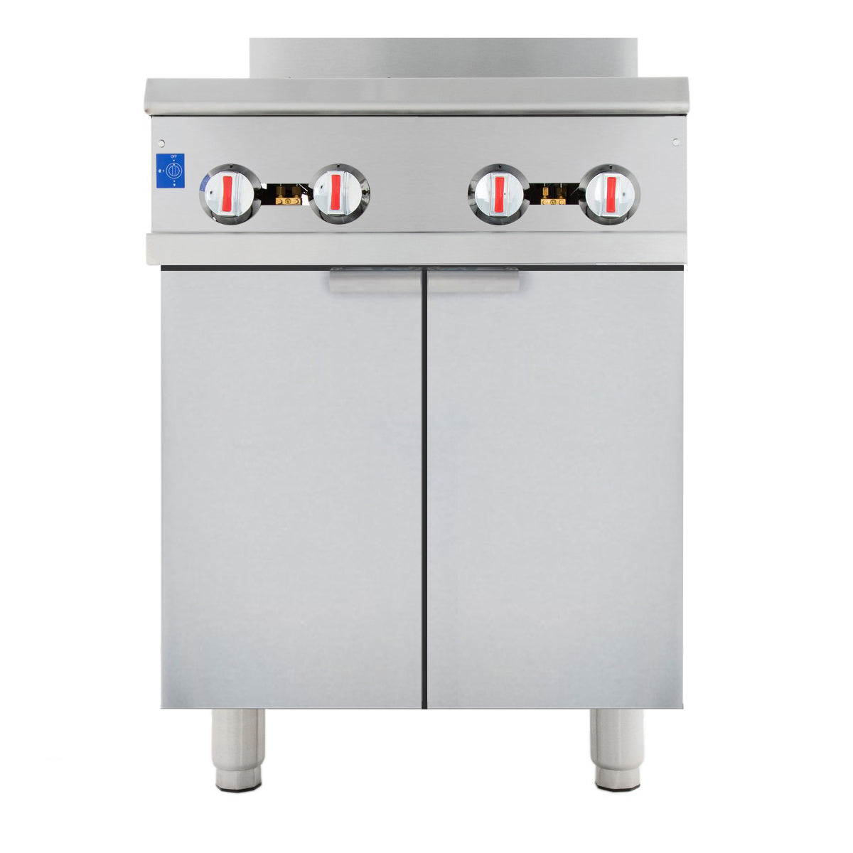 24" 4 Burner Commercial Gas Range with Storage Base - 120,000 BTU Range, 24" Restaurant, Gas Empura