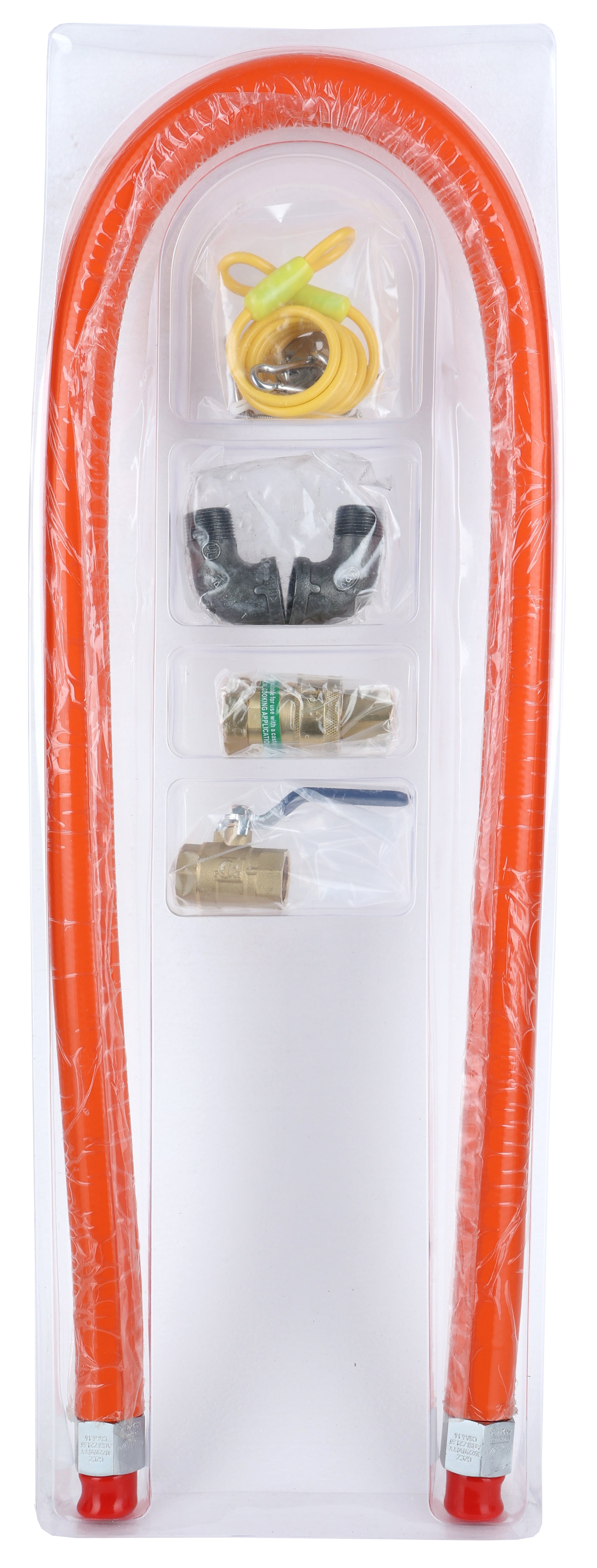 60" Mobile Gas Connector Hose Kit with Quick Disconnector Gas Connector Hose Kit / Assembly Empura