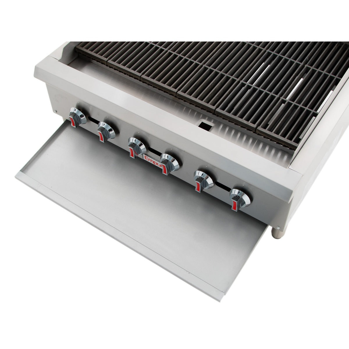 36" Gas Countertop Heavy Duty Radiant Commercial Charbroiler - 120,000 BTU Charbroiler, Gas, Countertop Empura
