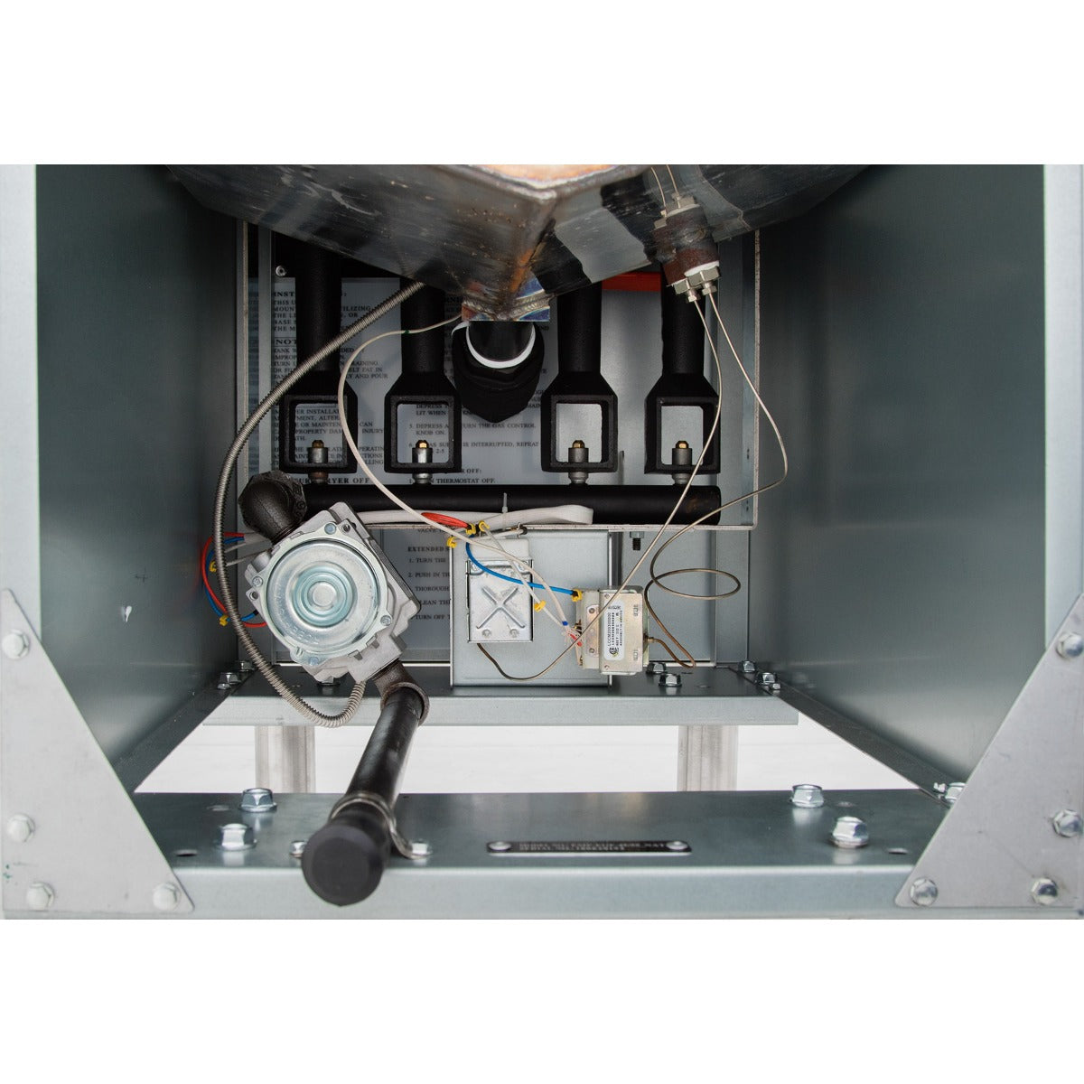 50 lb. Liquid Propane Commercial Stainless Steel Floor Fryer - 120,000 BTU Fryer, Gas, Floor Model, Full Pot Empura