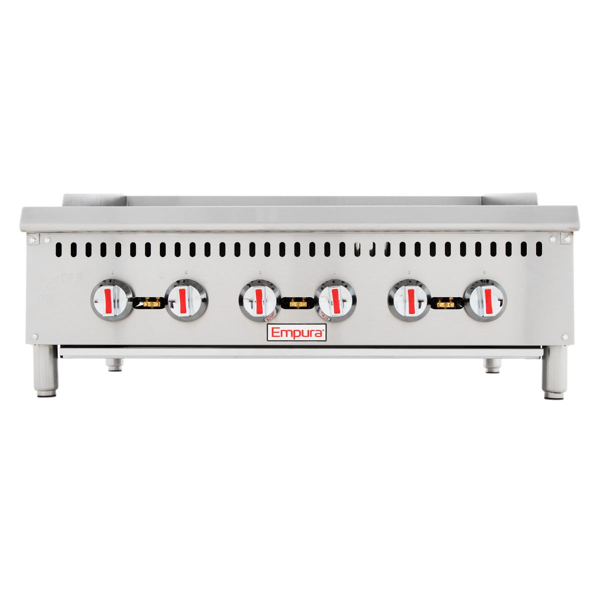 36" Gas Countertop Heavy Duty Radiant Commercial Charbroiler - 120,000 BTU Charbroiler, Gas, Countertop Empura