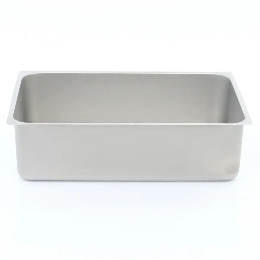 6" Deep Anti-Jam Stainless Steel Steam Table Pan - 24 Gauge