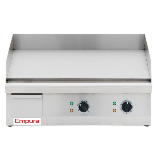 24" Electric Commercial Countertop Griddle - 208 or 240V, 2680-3570W Griddle, Electric, Countertop Empura