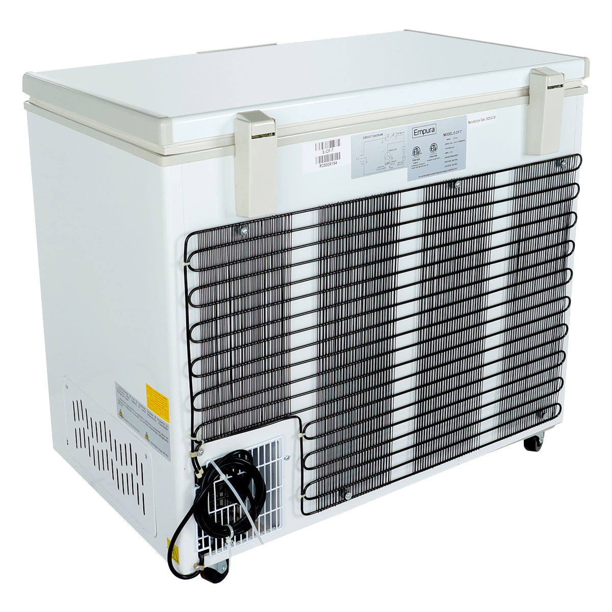 38" Commercial Chest Freezer - 7.1 cu. ft. Capacity