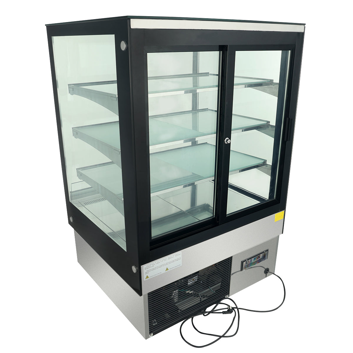 35" Stainless Steel Refrigerated Commercial Bakery Display Case