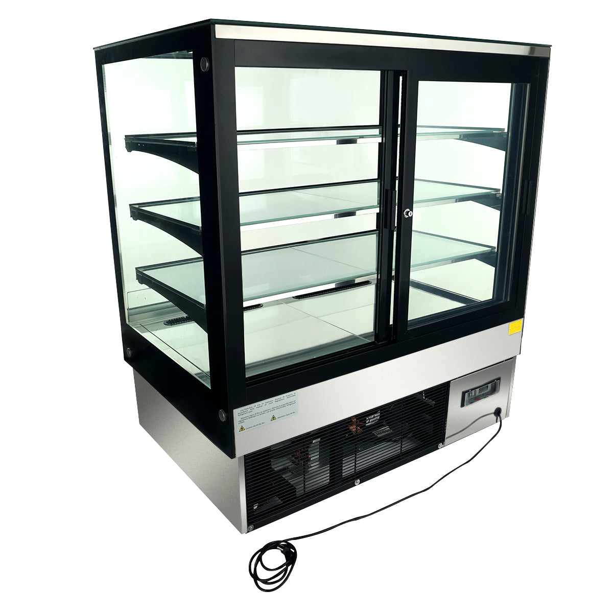 47" Stainless Steel Refrigerated Commercial Bakery Display Case