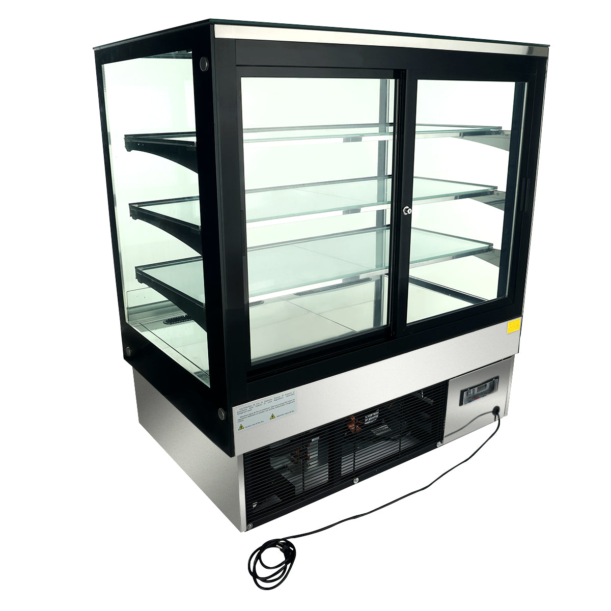 47" Stainless Steel Refrigerated Commercial Bakery Display Case