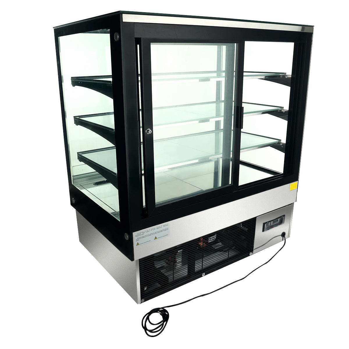 47" Stainless Steel Refrigerated Commercial Bakery Display Case