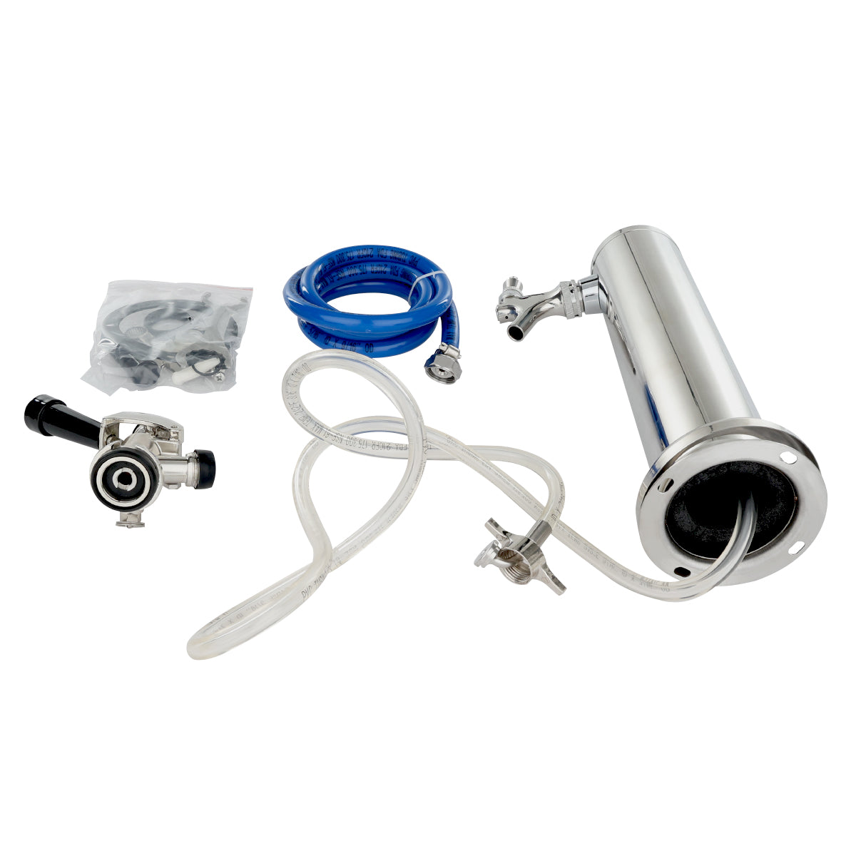 1-Faucet Draft Beer Tower Kit - Compatible with Empura E-KDD Series