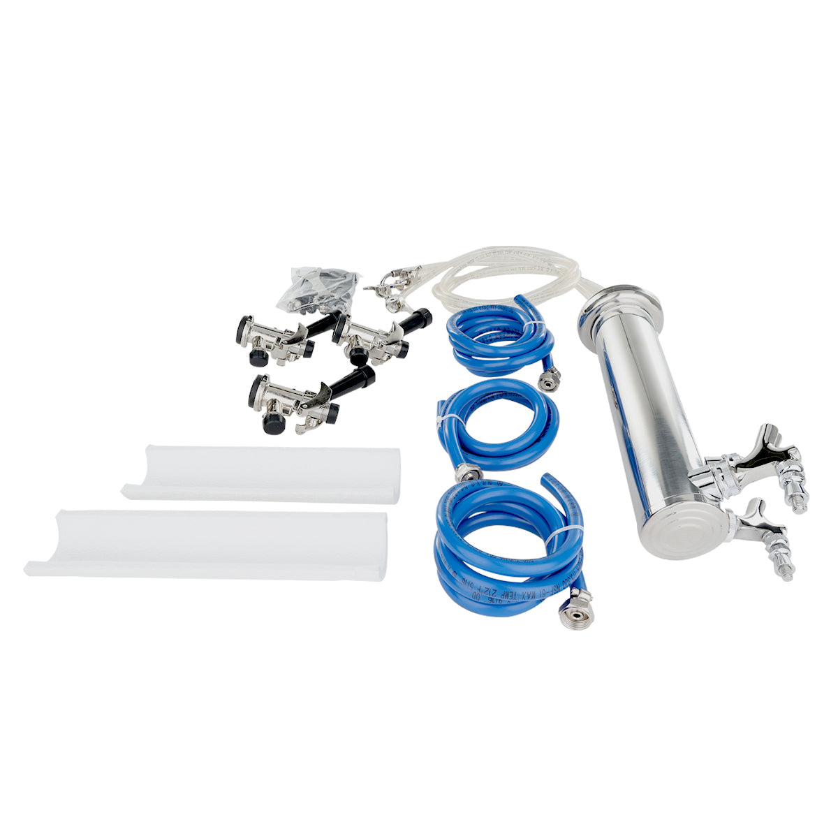 3-Faucet Draft Beer Tower Kit - Compatible with Empura E-KDD Series