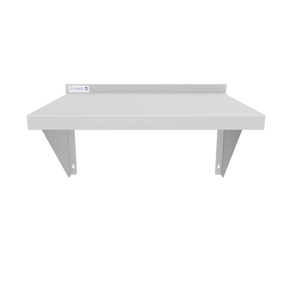 24" x 18" 16 Gauge Stainless Steel Heavy Duty Wall Shelf, NSF