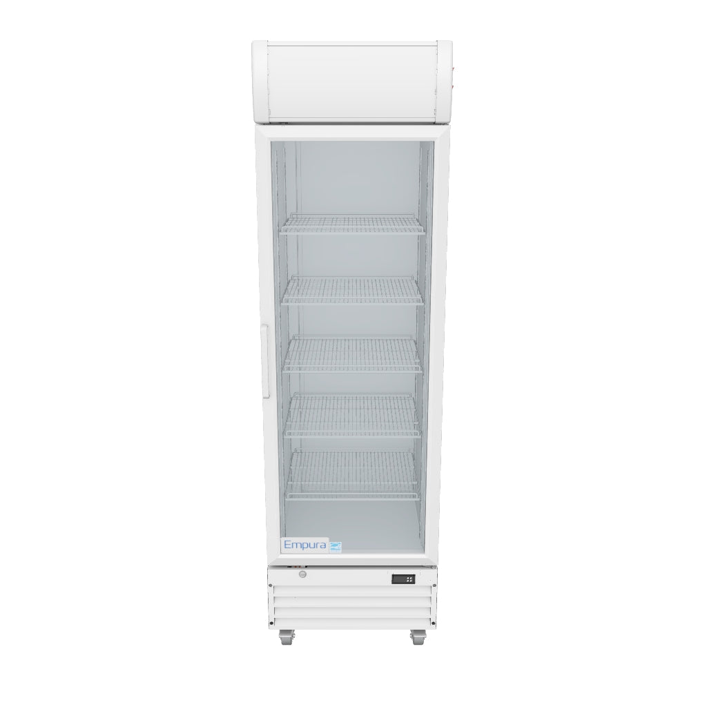EGM-13W Glass Door Refrigerated Merchandiser 3D View