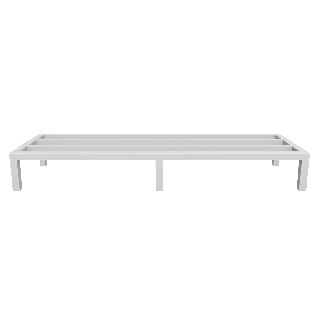 60" x 20" x 8" Aluminum Dunnage Rack - 1740 lb. Capacity, NSF
