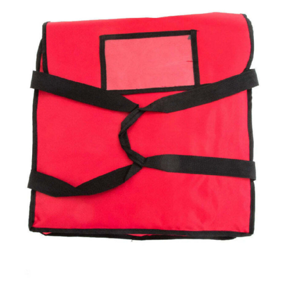 18" Red Pizza Bag Holds 6 Pizza Boxes