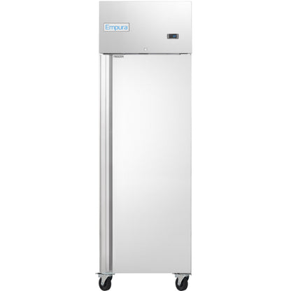 25" Commercial Stainless Steel 1 Door Reach-In Freezer