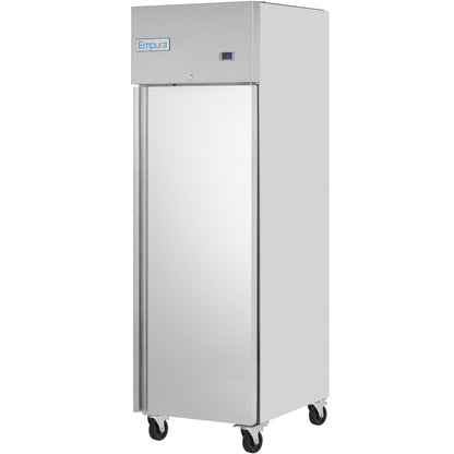 25" Commercial Stainless Steel 1 Door Reach-In Freezer