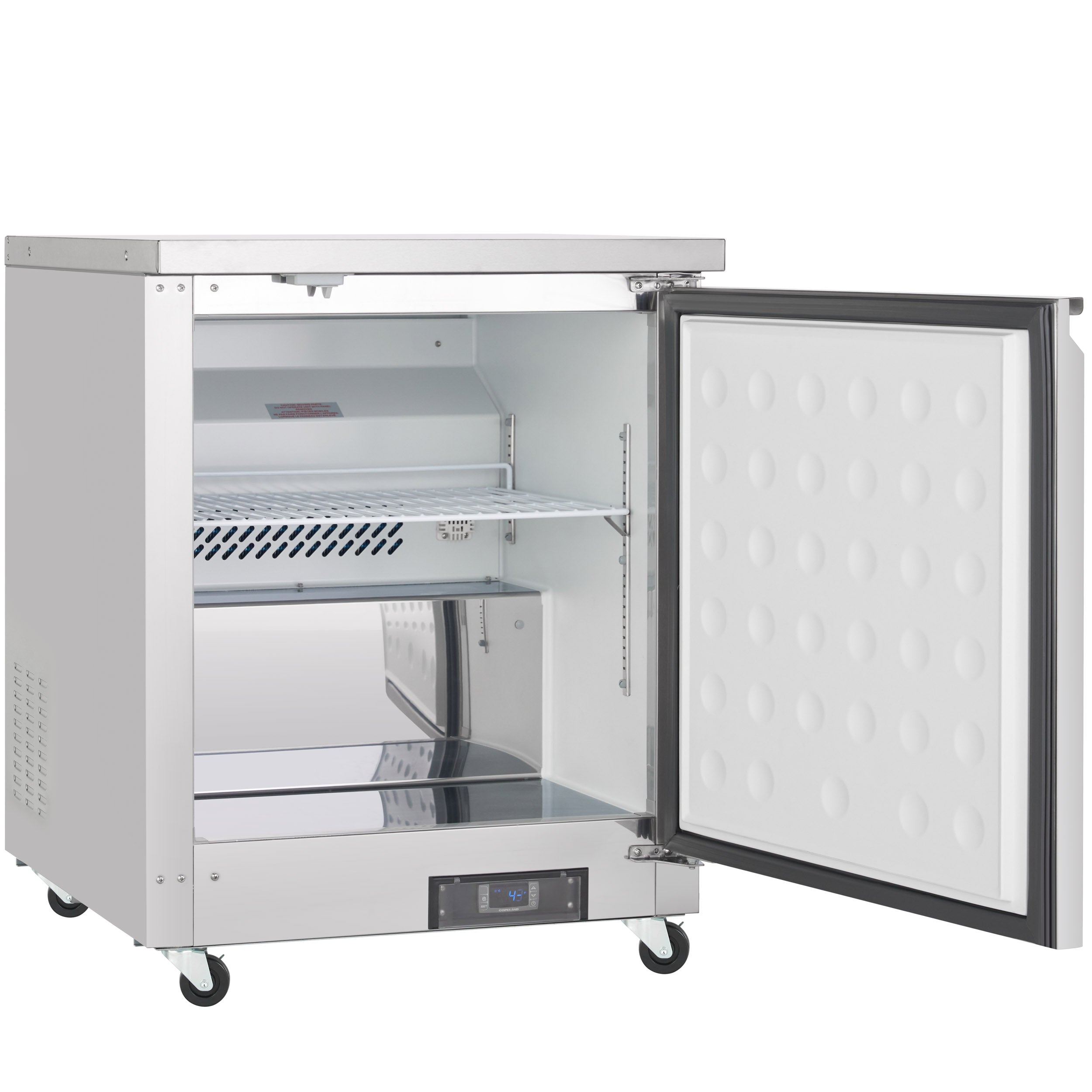 28" Single Door Commercial Undercounter Reach-In Freezer