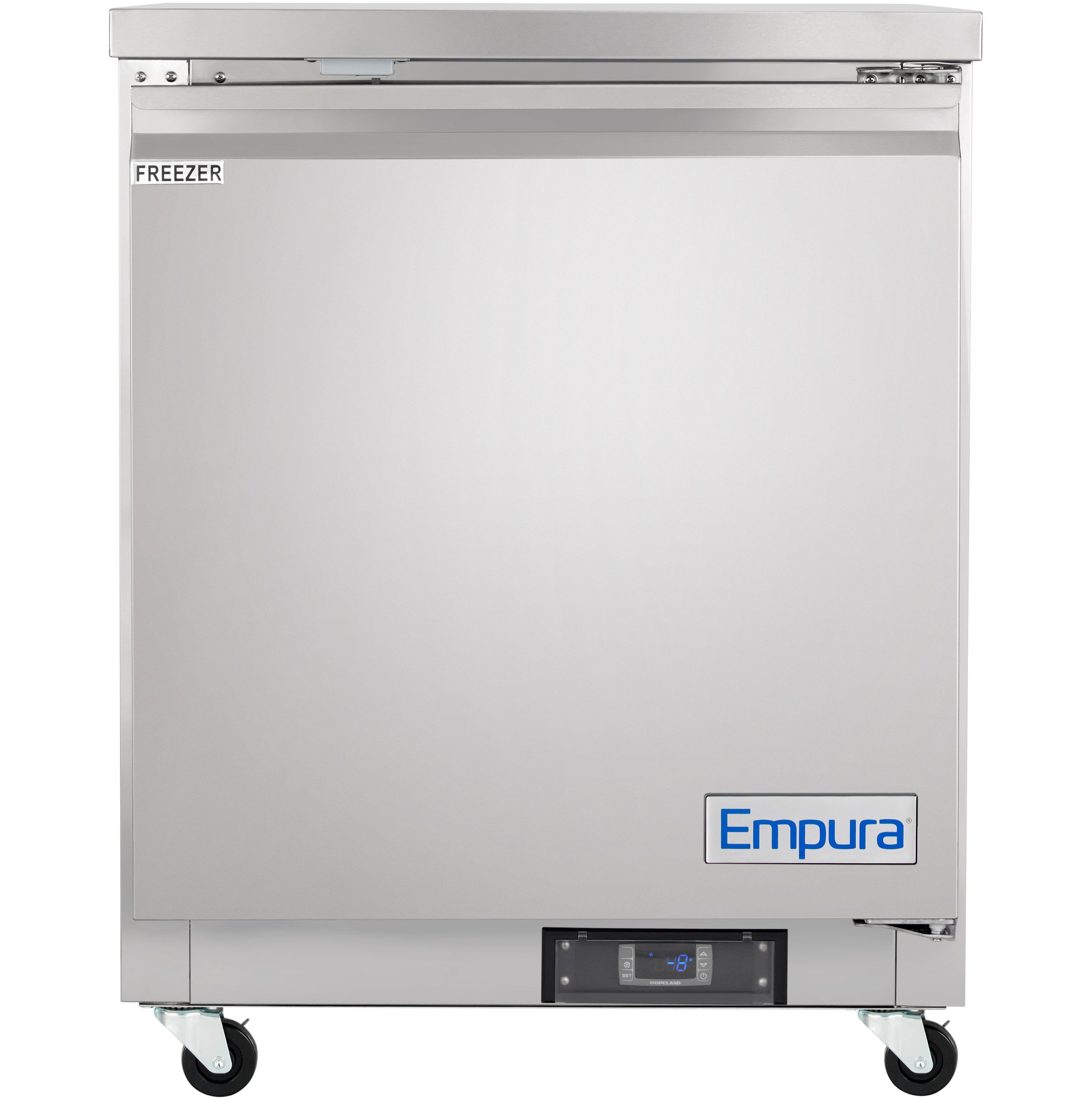 28" Single Door Commercial Undercounter Reach-In Freezer