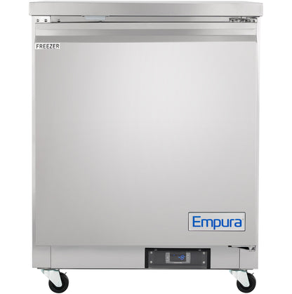 28" Single Door Commercial Undercounter Reach-In Freezer