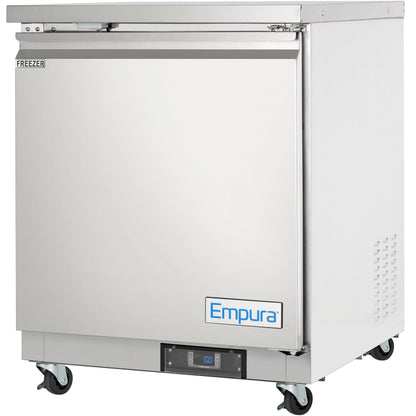 28" Single Door Commercial Undercounter Reach-In Freezer