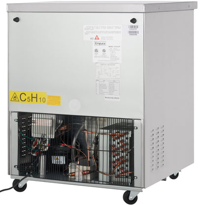 28" Single Door Commercial Undercounter Reach-In Freezer