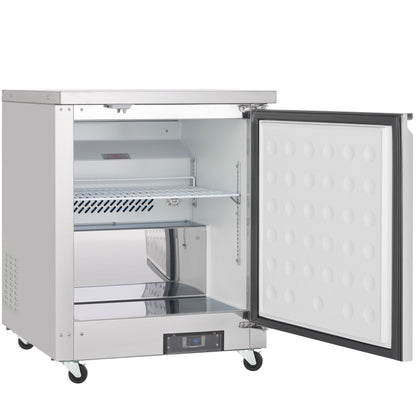 28" Single Door Commercial Undercounter Reach-In Refrigerator