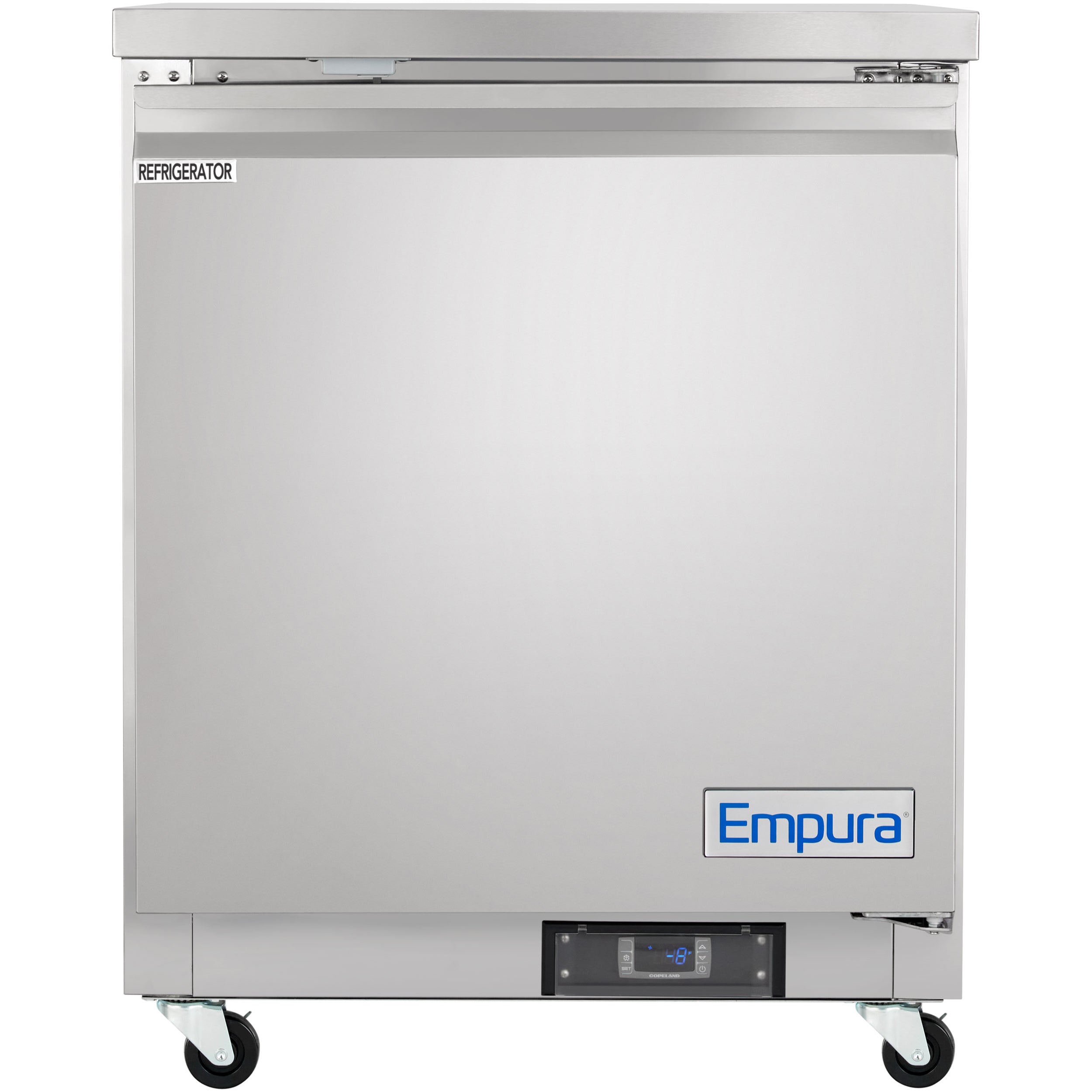 28" Single Door Commercial Undercounter Reach-In Refrigerator