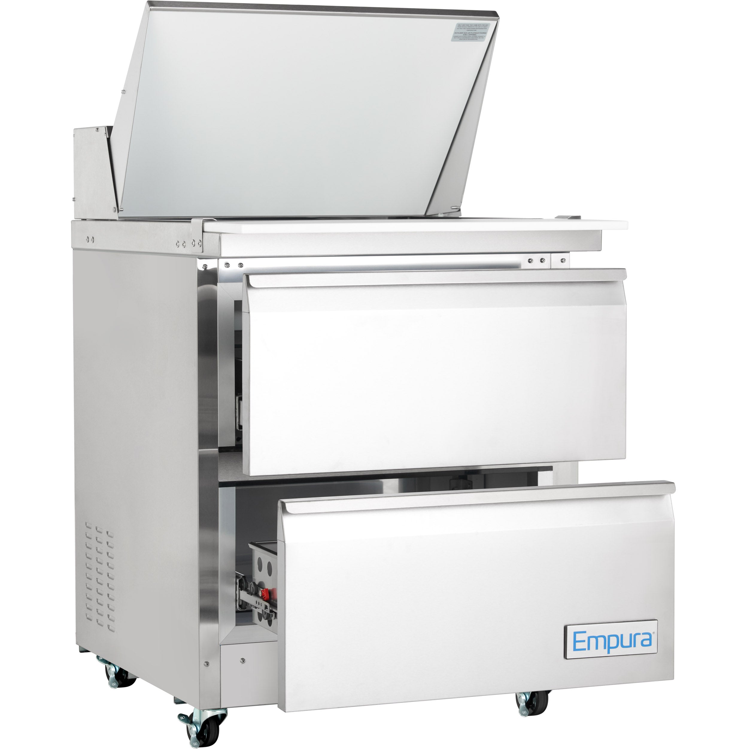 29" 2 Drawer Commercial Mega Top Refrigerated Sandwich and Salad Prep Table