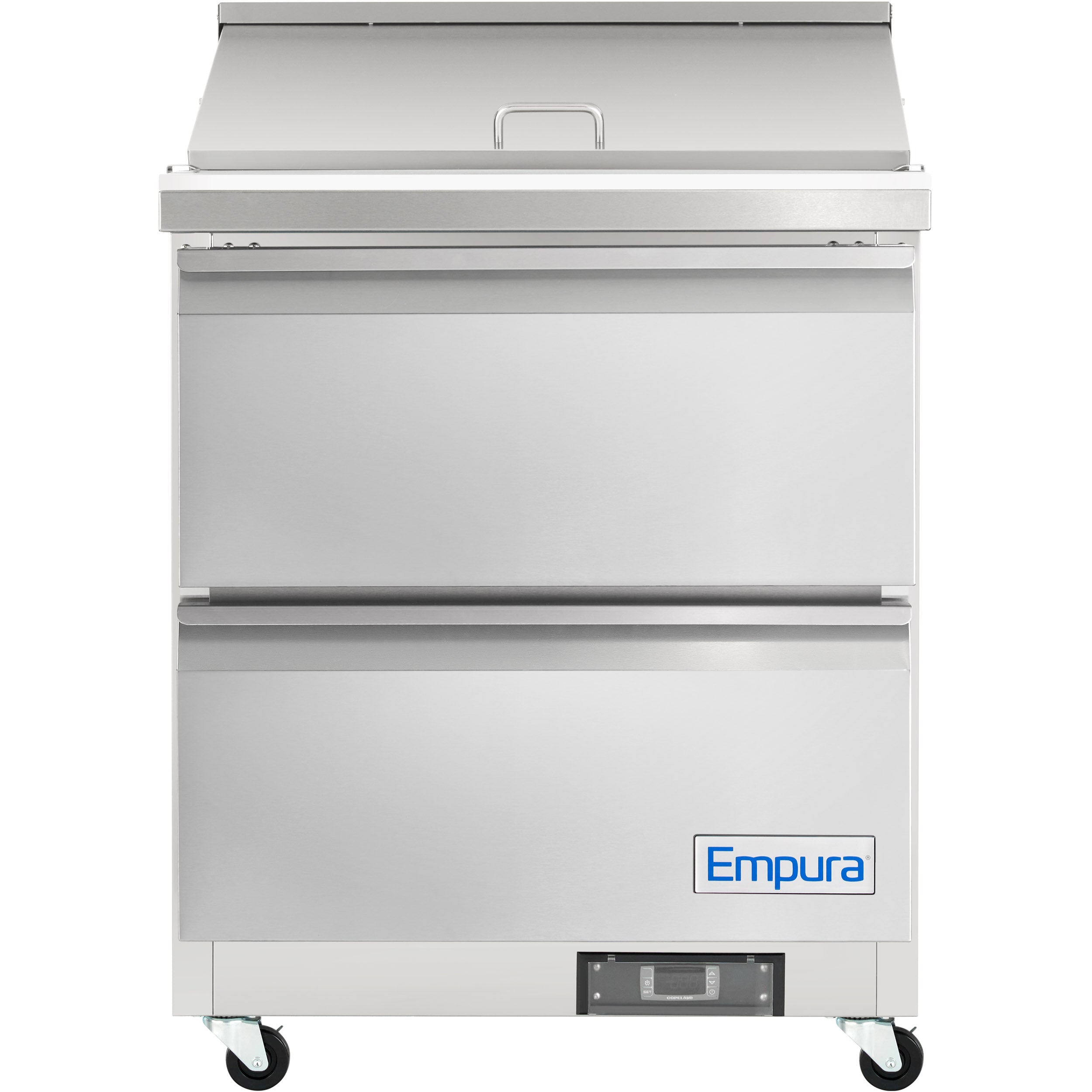 29" 2 Drawer Commercial Mega Top Refrigerated Sandwich and Salad Prep Table