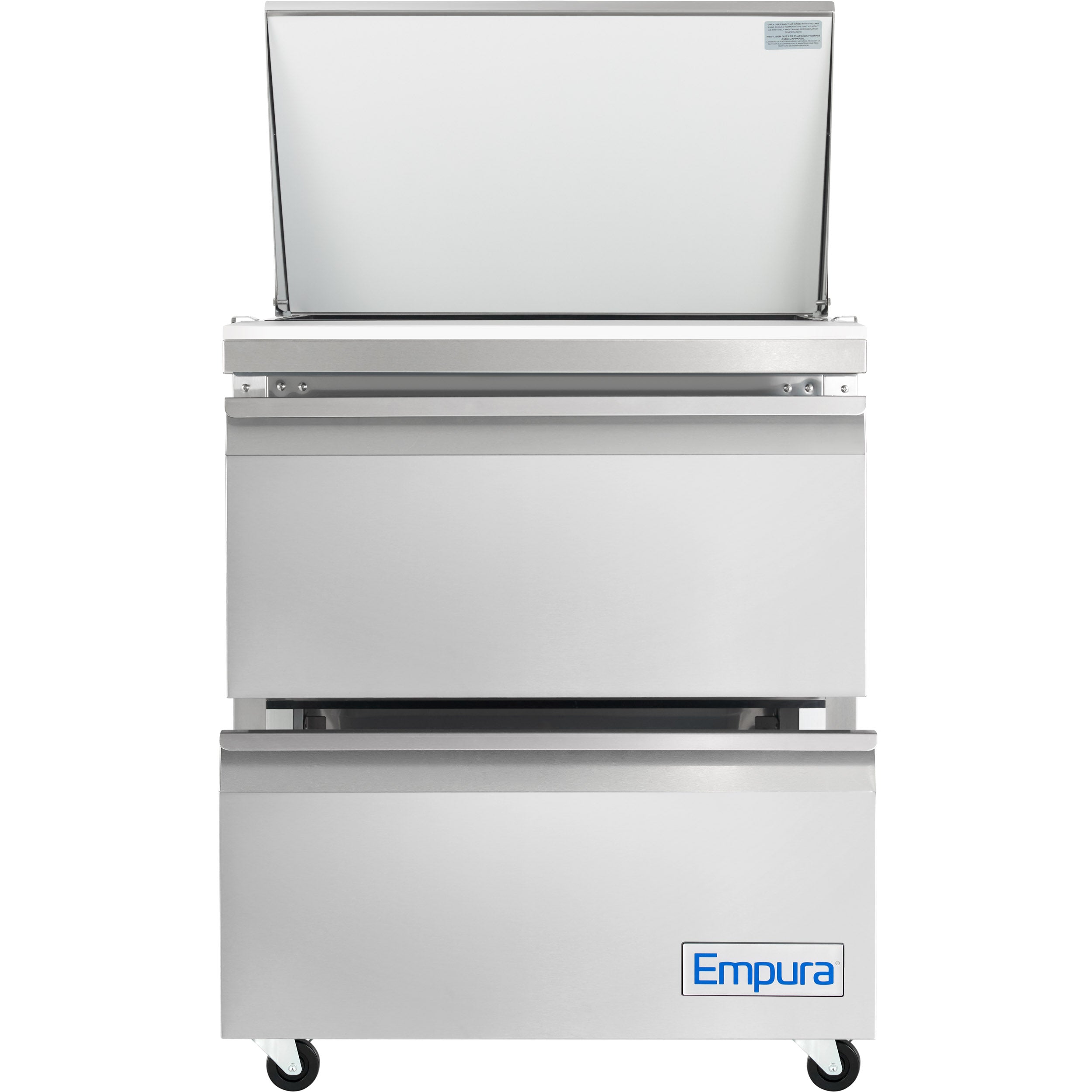 29" 2 Drawer Commercial Mega Top Refrigerated Sandwich and Salad Prep Table