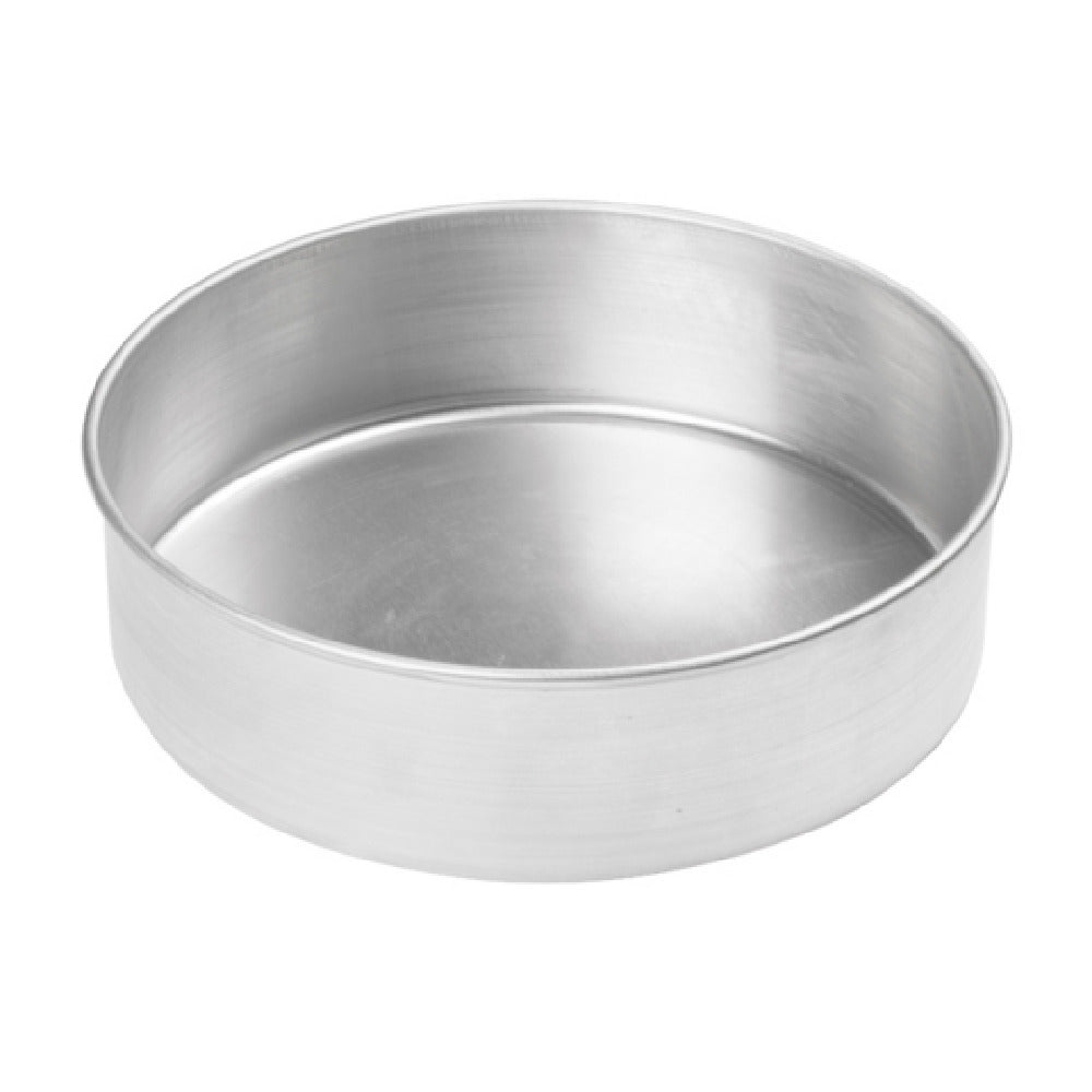 10" x 3" 18 Gauge Aluminum Cake Pan