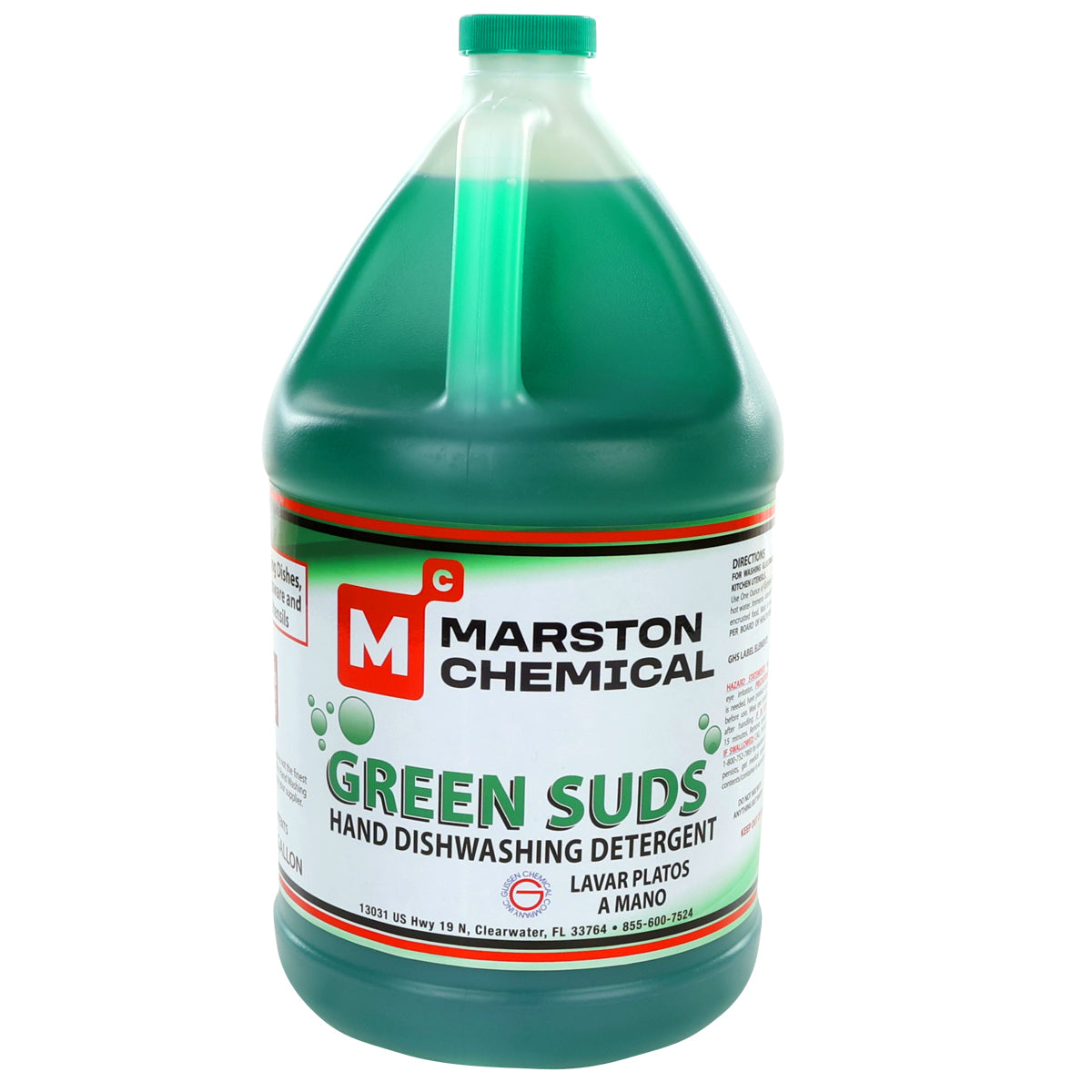 1 Gallon Green Suds Detergent for Hand Washing Made in USA