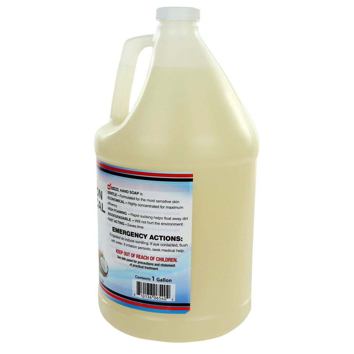 1 Gallon Coconut Hand Soap Formulated For The Most Sensitive Skin Made in USA