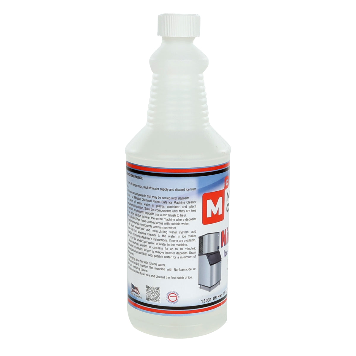 32 Oz Nickel Safe Ice Machine Cleaner For Use in Food Areas Made in USA