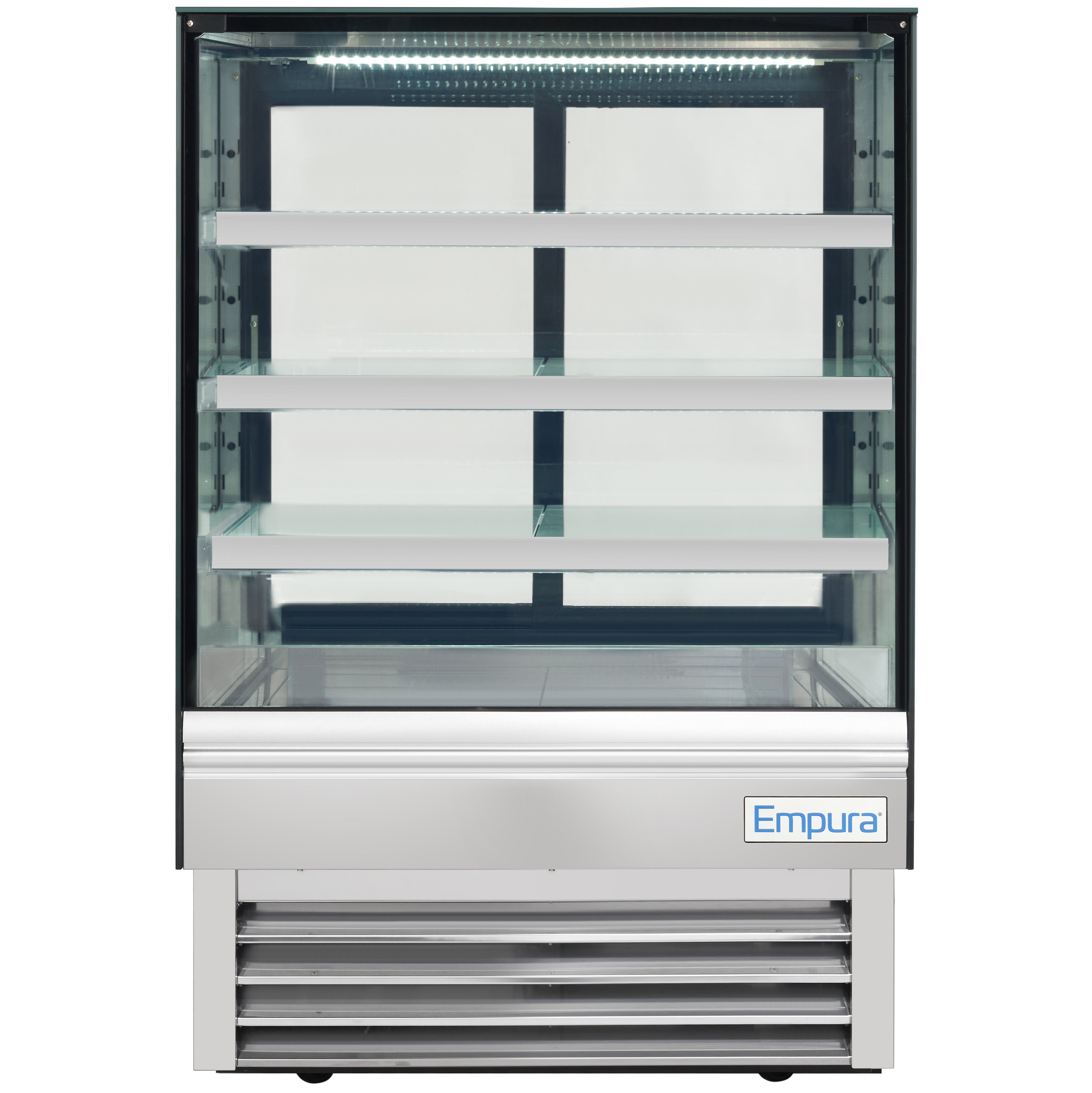 35" Stainless Steel Refrigerated Commercial Bakery Display Case