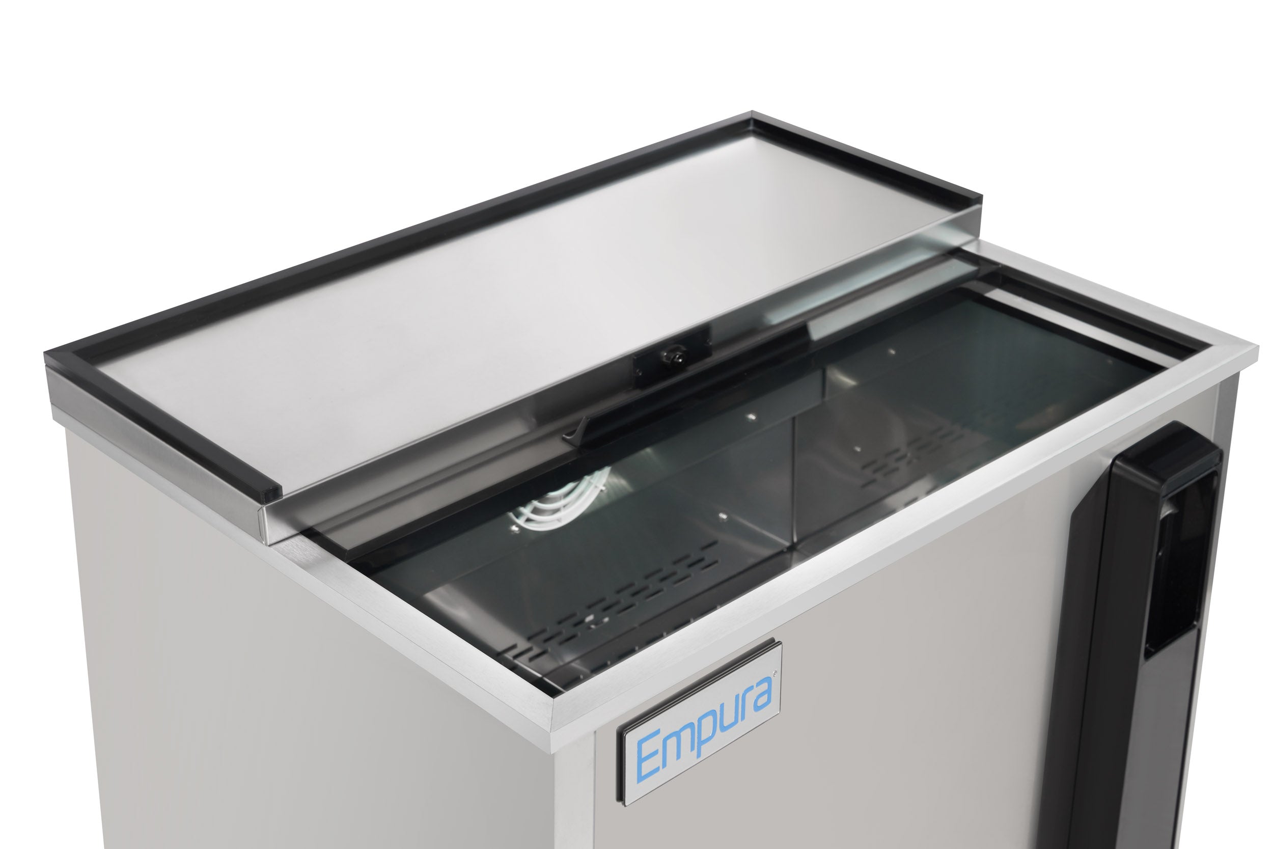 37" Stainless Steel Commercial Horizontal Bottle Cooler