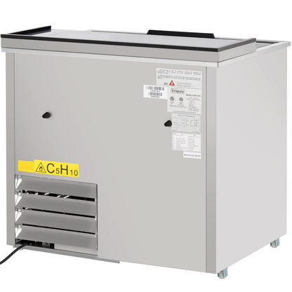 37" Stainless Steel Commercial Horizontal Bottle Cooler