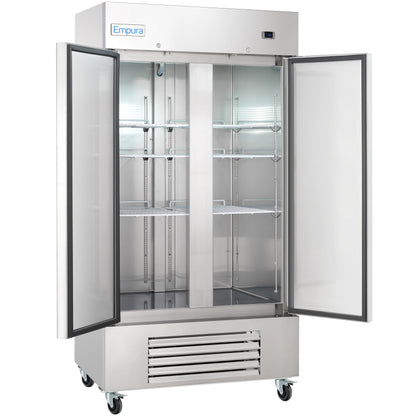 40" Commercial 2 Door Reach-In Freezer