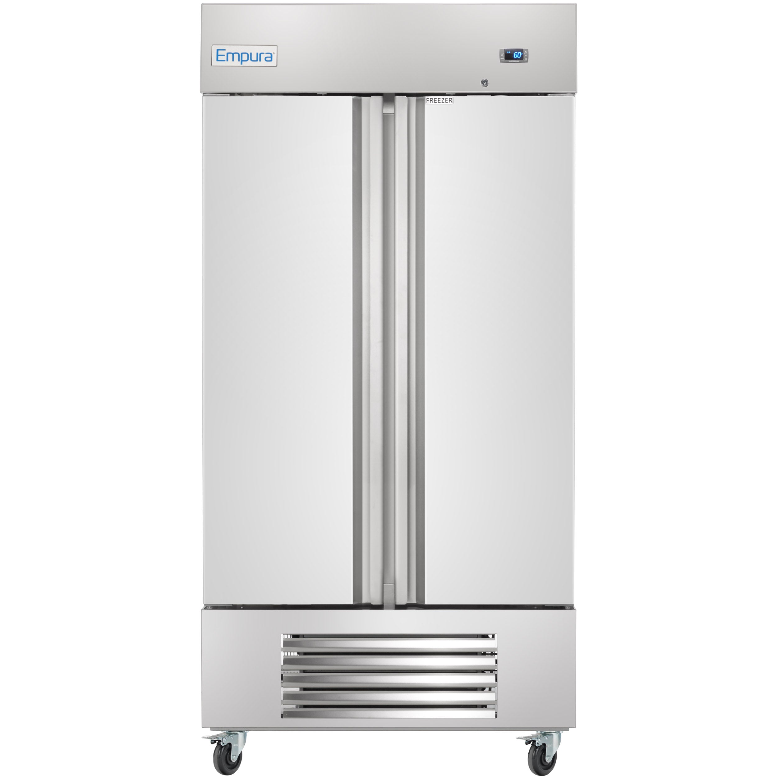 40" Commercial 2 Door Reach-In Freezer