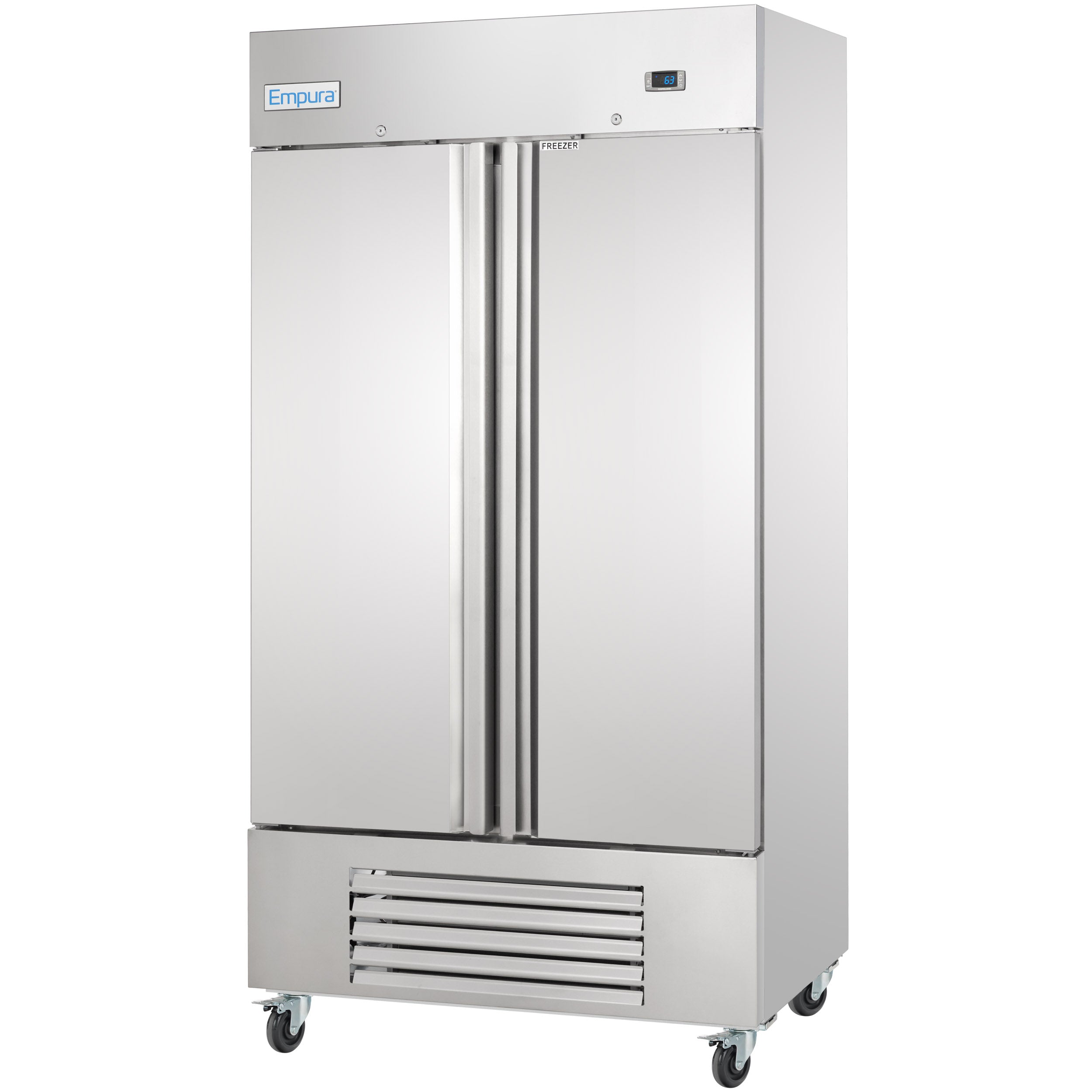 40" Commercial 2 Door Reach-In Freezer