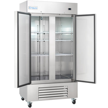40" Commercial 2 Door Reach-In Refrigerator
