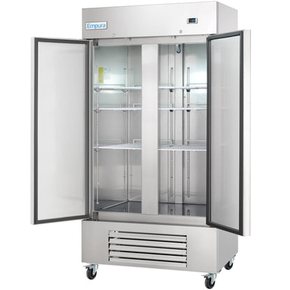 40" Commercial 2 Door Reach-In Refrigerator