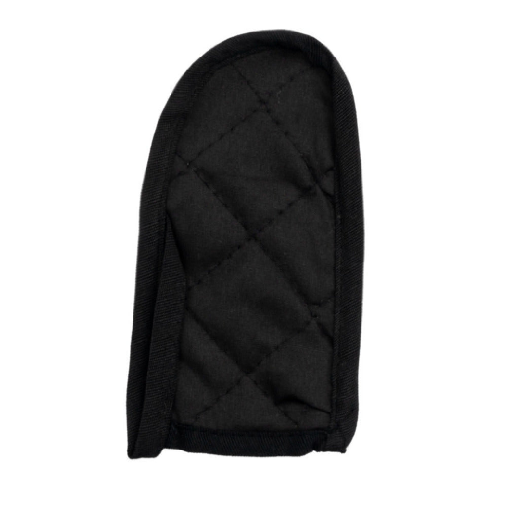 6.5" Pan Handle Cover Insulated Cotton Black Compatible With All Pan Sizes